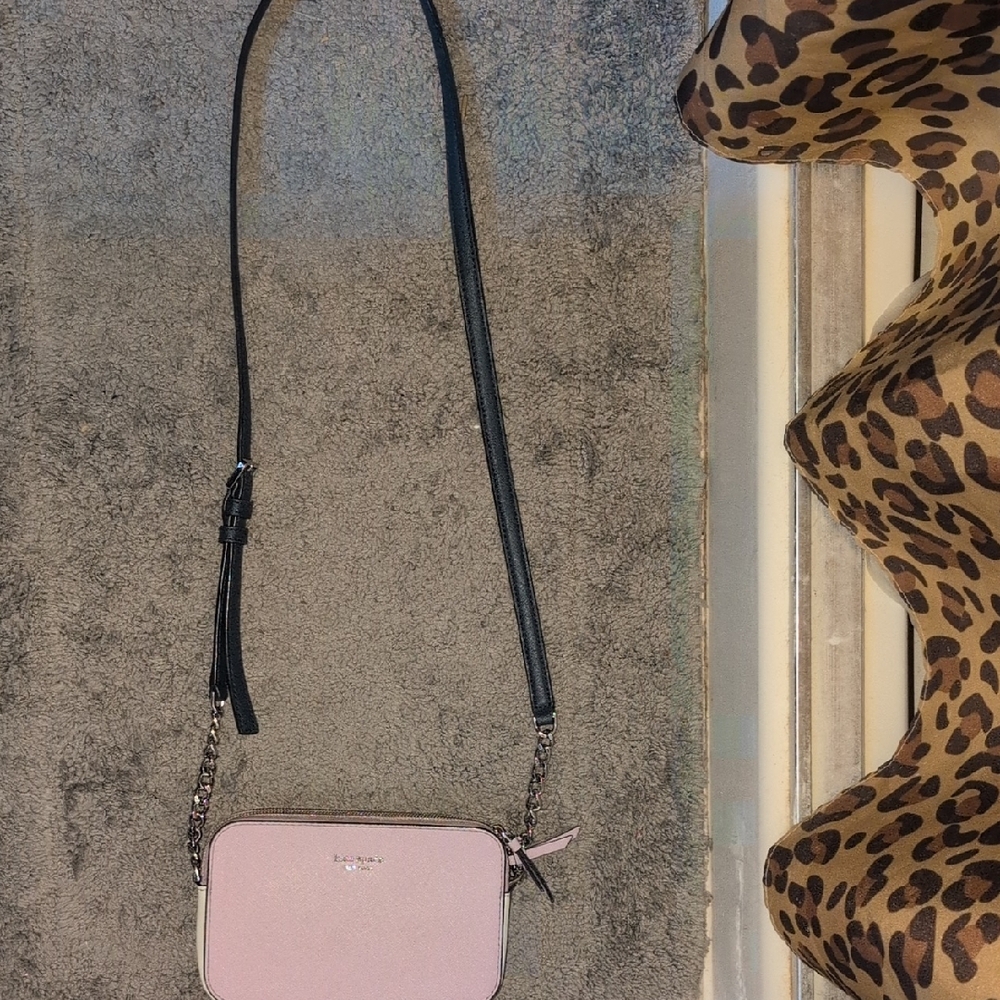 Kate Spade Pink and Black Crossbody Bag